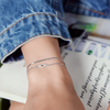 Geometric Bracelet in Sterling Silver