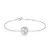 Sun & Star Disc Bracelet in Sterling Silver