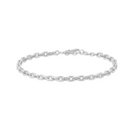 Medium Chain Link Bracelet in Sterling Silver