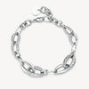 Graduated Ring Bracelet in Stainless Steel