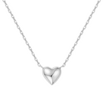 Sweetheart Necklace in Sterling Silver