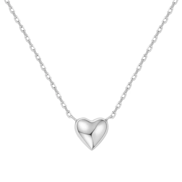 Sweetheart Necklace in Sterling Silver