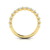 Diamond Single Prong Band in 14K Yellow Gold