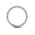 Diamond Graduated Band in 14K White Gold